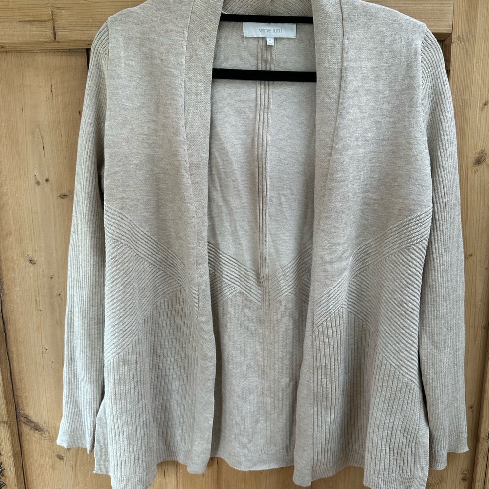 Verve Ami Light Beige Cardigan
